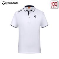 ราคา Taylormade TaylorMade Golf Clothing Summer Short Sleeved T Shirt Mens Breathable Sports Casual polo Shirt (24058050725)
