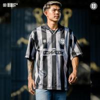 ราคา EightyEight Sport เสื้อบอลวินเทจ โอเวอร์ไซส์ คอปก ทรงสตรีท สไตล์ยุค 90 (21753721640)