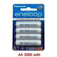 ราคา แท้ 100 ประกันศูนย์ Panasonic eneloop AA AAA Pack 4 ก้อน Panasonic eneloop Original Rechargable Battery ถ่านชาร์จ (21475248227)