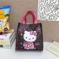 ราคา กระเป๋าถุงช้อปปิ้งขนาดใหญ่ลาย Hello Kitty สีชมพูพร้อมโบว์สามารถนำกลับมาใช้ใหม่ได้ (24632219716)