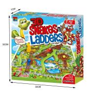 ราคา SKISOPGO เกมบันไดงู 3D บันไดงู Snakes Ladders เกมกระดานสุดสนุก เล่นได้ทั้งครอบครัว ของเล่นเด็ก (24819921984)