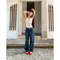 ราคา Rolls Jeans กางเกงขากระบอกวินเทจ ทรงสวยใส่ได้ทั้งเอวสูงและเอวต่ำ (24686239533)