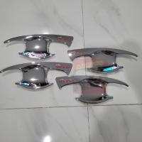 ราคา TOYOTA HILUX REVO ชุดกันรอยมือเปิดประตู ครอบมือ ครอบฝาถัง แบบธรรมดา TOP รถแคป ตอนเดียว รถ 4 ประตู โครเมี่ยม สีดำ โลโก้สีแดง ครบทั้ง เบ้า ครอบมือจับรองTOP งานโครเมี่ยมโลโก้แดง ไม่ใช่งานจีน (23305622095