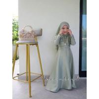 ราคา ชุดเดรสอิสลาม ชุดเดรสมุสลิม อินชาเด็ก (22731268100)