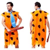 ราคา ชุดแฟนซี มนุษย์หิน ฟลิ้นท์สโตนส์ เฟรด วิลม่า เด็ก ผู้ใหญ่ Flintstones Fancy Cosplay Costume Stone Age Man Family Cudgel (24359054572)