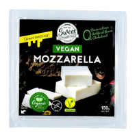 ราคา สวีส ชีสวีแกน มอซซาเรลล่า แบบก้อน 150 กรัม Plant Based Mozzarella Block 150g Swees brand (24713739485)