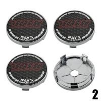 ราคา 4ตัว ฝาครอบดุมล้อ ENKEI 60มม ฝาปิดดุมล้อ SSR ขอบ ADVAN Racing โลโก้ ฝาครอบล้อ VOLK RAYS WORK VS EQUIP KRANZE (24922602627)