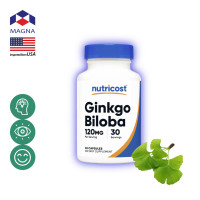 ราคา นูทรีคอสท์ กิงโกะ แปะก๊วย 120 mg x 30 240 เม็ด Nutricost Ginkgo Biloba ใบแปะก๊วยสกัด กินร่วมกับ แอสต้าแซนทีน บิลเบอร์รี่ ถังเช่า น้ำมันปลา กระเทียม ลูทีน พิคโนจีนอล ขมิ้นชัน วิตามินซี (5933874718)