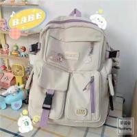 ราคา พร้อมส่งจากไทย กระเป๋าเป้ผู้หญิง กระเป๋าเป้แฟชั่น น่ารักมาก กระเป๋าสไตล์เกาหลี กระเป๋านักเรียนญี่ปุ่น รุ่น HA16 (14786286124)