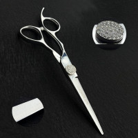 ราคา กรรไกรตัดผมมือซ้ายแบบมืออาชีพกรรไกรตัดผมมือซ้าย6 7นิ้วเครื่องมือเสริมความงามและอุปกรณ์เสริม (23976520040)