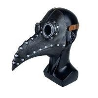 ราคา Halloween COS Plague Steam Doctor Beak Mask Cosplay Long Nose Masquerade Costume Props Punk Plague Doctor Mask Dropshipping (20465740185)