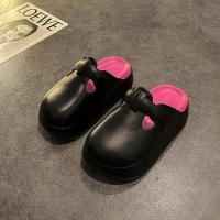 ราคา AOKANG รองเท้าหัวโตแบบสวม รองเท้าแตะ เปิดส้น เสริมพื้นสูง พี้นนิ่มใส่สบาย (22563976587)