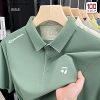 ราคา Taylormade Taylormade Golf Summer New Style Mens Short Sleeved polo Shirt Sports Casual t Shirt Men (24058881581)