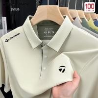 ราคา Taylormade Taylormade Golf Summer New Style Mens Short Sleeved polo Shirt Sports Casual t Shirt Men (24058881561)