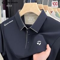 ราคา Taylormade Taylormade Golf Summer New Style Mens Short Sleeved polo Shirt Sports Casual t Shirt Men (24058881563)