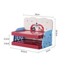 ราคา SKISOPGO โต๊ะอาหารแมว รั้วป้องกันการรั่วซึม ป้องกันคอ ปรับสูง ต่ำ ขยายพื้นที่ทำงาน สามารถใส่ชามคู่ได้ ทำความสะอาดง่าย (25090098822)