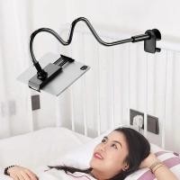 ราคา Tablet Clip Grip Stand 360 Adjustable Holder Flexible Long Arm Gooseneck for (22225470221)