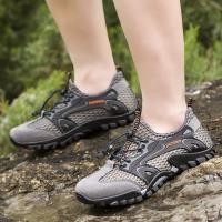 ราคา LucyShoes รองเท้าเดินป่า รองเท้าแฟชั่นสำหรับผู้ชาย รองเท้าลุยชายหาด รองเท้าดำน้ำ รองเท้าเดินป่าที่สบายและระบายอากาศได้ดี (22235350644)