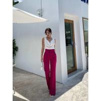 ราคา 2buttons กางเกงขาม้ากระดุมหน้า เอวสูงปี๊ด (20516905496)