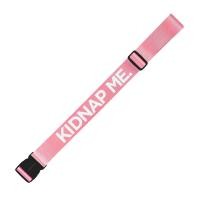 ราคา สายรัดกระเป๋าเดินทาง คาดกระเป๋าได้ถึง 30นิ้ว สกรีนชื่อ LUGGAGE STRAP KIDNAP ME (24476702993)
