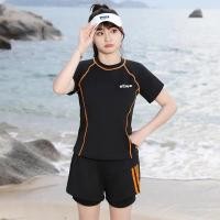 ราคา ชุดว่ายน้ําสาวอวบ 50 80kg ชุดว่ายน้ําผู้หญิง เป็นยางยืด เนื้อผ้าระบายอากาศ ทูพีช สาวอวบ ชุดว่ายน้ำแฟชั่น (24794179251)