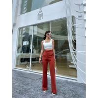 ราคา 2buttons กางเกงขาม้ากระดุมหน้า เอวสูงปี๊ด (20516905489)