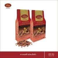 ราคา กาแฟ ดาว เมล็ด กาแฟ คั่ว ดาว คอฟฟี่ Dao Coffee Strong Blend Whole Beans Coffee ชนิด สตรอง เบลนด์ ซองสีแดง ขนาด 200 g x 2 ห่อ (5119380989)