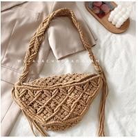 ราคา กระเป๋าสานใหม่ กระเป๋าเชือกถักคาดอก มีซับใน สายสามารถปรับได้ สายถักลาย สะพายได้ 2 แบบ B111 จัดส่งจากกรุงเทพ (22423973806)