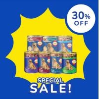 ราคา Smartheart คละสูตร อาหารสุนัขบรรจุกระป๋อง 400 กรัมx6 (24737660308)