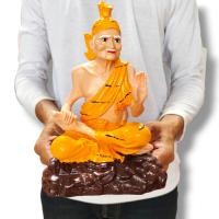 ราคา ปู่ฤาษีประทานพร ปู่นารอดประทานพร ฐานกว้าง 6 นิ้ว 9 นิ้ว เนื้อเรซิ่น ลงสีชุดฤาษีสวยงาม (19782063455)