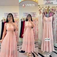 ราคา N6 แม็กซี่เดรสยาวผูกไหล่ ใส่ไปทะเลสวยๆ ใส่ไปงานแต่งใส่งานบวช สบายไม่ร้อน ทรงสวยมากกจ้า (25032146141)