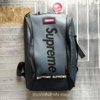 ราคา Supreme waterproof backpack กระเป๋ามอเตอร์ไซค์ กระเป๋าเป้โครงแข็งอยู่ทรง กันน้ำทั้งใบ มีหลายสี มีที่รัดหน้าอก (23280119318)