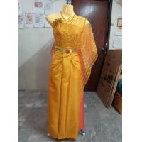 ราคา ชุดไทยถวายแก้บนใส่หุ่น ใช้สำหรับวางถวายใส่จริงไม่ได้ (21661184714)