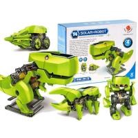 ราคา STEM TOYS FOR KIDS ของเล่นเพื่อการทดลองทางวิทยาศาสตร์ 3 in 1 Solar Robot ทดลองสร้างหุ่นยนต์ 4 แบบพร้อมอุปกรณ์ (1008216968)