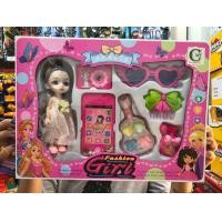ราคา ของเล่นบทบาทสมมุติชุดตุ๊กตาแต่งหน้ากล่องพร้อมอุปกรณ์ (24556714501)