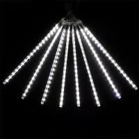 ราคา LED ไฟดาวตก ไฟฝนตก ไฟวิ่ง ไฟประดับตกแต่ง ไฟดาวตก 8 แท่ง 30cm 80cm กันแดด ทนฝน ไฟฝนดาวตก หลอดต้นคริสต์มาส ไฟตกกลางแจ้ง (17138218999)