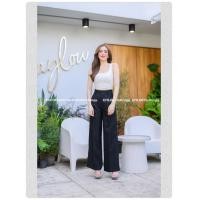 ราคา SN2 กางเกงทรงกระบอกใหญ่ กางเกงผ้าโซดา ทรงกระบอกใหญ่ ตะขอ ซิปหน้า มีหู กระเป๋าสองข้าง ไซส์S XL มี4สี งานป้าย ดีดาวรุ่ง กางเกงผู้หญิงขายาว (23168627536)