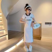 ราคา ชุดเดรสยาวเด็กโต ชุดกระโปรงยาวลำลองเด็กผู้หญิงฤดูร้อน เสื้อยาว เสื้อผ้าแฟชั่นเด็กโตผู้หญิง กระโปรงยาว ชุดสำหรับเด็กผู้หญิง เดรสแฟชั่นแขนสั้น 2สี (21272424009)
