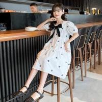 ราคา ชุดเดรสเด็กน่ารักๆ ชุดกระโปรงยาวลำลองเด็กผู้หญิงฤดูร้อน กระโปรงเด็กแขนสั้น เสื้อผ้าแฟชั่นเด็กโตผู้หญิง กระโปรงยาว ชุดสำหรับเด็กผู้หญิง เดรสแฟชั่นเด็ก (21265921275)