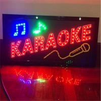 ราคา ป้ายไฟ KARAOKE ป้ายไฟหน้าร้าน ป้ายไฟ Led ป้ายไฟกล่อง หลอดไฟ ประหยัดไฟ ใช้ปลั๊กไฟ บ้าน ไฟกระพริบ เพิ่มเอกลักษณ์สีสัน สวยงาม (14386892829)