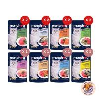 ราคา Monchou Balanced มองชู บาลานซ์ 12 ซอง อาหารเปียกแมว สูตร Complete Balanced ขนาด 80 กรัม (24303727283)