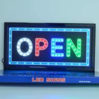 ราคา ป้ายไฟ OPEN ป้ายไฟหน้าร้าน ป้ายไฟ Led ป้ายไฟกล่อง หลอดไฟ ประหยัดไฟ ใช้ปลั๊กไฟ บ้าน ไฟกระพริบ เพิ่มเอกลักษณ์สีสัน สวยงาม (14403361738)