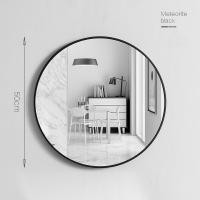 ราคา AiHome กระจกแท้ 40 50 60 cm กระจกห้องน้ำ บานใหญ่ กระจกติดผนัง กรอบ สวย ผิวเรียบสนิท (23695524476)