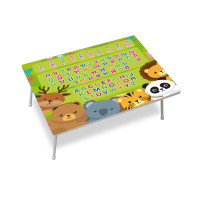 ราคา โต๊ะญี่ปุ่น 60x60 cm ลาย ก ฮ ABC เลข เดือน โต๊ะเขียนหนังสือเด็ก โต๊ะเด็ก โต๊ะนั่งพื้น โต๊ะอ่านหนังสือ (24844534146)