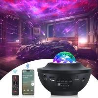 ราคา โคมไฟดาว ไฟตกแต่งห้องนอน โคมไฟดาว Night Light โคมไฟโปรเจคเตอร์ พร้อมลำโพงบลูทูธ ไฟแต่งห้อง sky projector ไฟตกแต่งห้อง (24882198838)