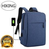 ราคา HIKING Multifunction USB charging แฟชั่นกระเป๋าเป้สะพายหลังสำหรับผู้ชาย แล็ปท็อป Men Laptop Backpack กระเป๋าผู้หญิง กระเป๋าเป้สะพายหลัง (751052065)