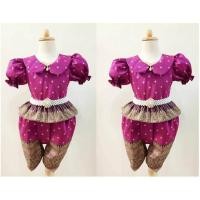 ราคา ชุดไทยเด็กหญิง ชุดไทยประยุกต์เด็ก ชุดไทยสงกรานต์ ชุดไทยอนุบาล ชุดผ้าไทยเด็ก ชุดไทยเด็กสีม่วง ชุดไทยเด็กสีชมพู (21553971544)