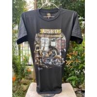 ราคา เสื้อยืดผู้ชายเสื้อวินเทจ 3D EMBLEM Labelเสื้อผ้าผู้ชาย (22793052833)