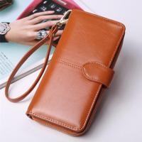 ราคา Korea กระเป๋าสตางค์ใบยาว กระเป๋าเงินผู้หญิง กระเป๋าสตางค์ ผู้หญิง รุ่น N0 88 สีน้ำตาล (136011110)
