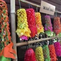 ราคา พวงมะโหตร 3 ชั้น ขายยกแพ็ค จำนวน 1 โหล พวงมโหตร พวงกระดาษสี พวงมะโหต พวงมะโหด กระดาษสายรุ้ง ธงสายรุ้ง ธงงานวัด ตุงไส้หมู ตุงไส้ช้าง ตุง (14801664550)